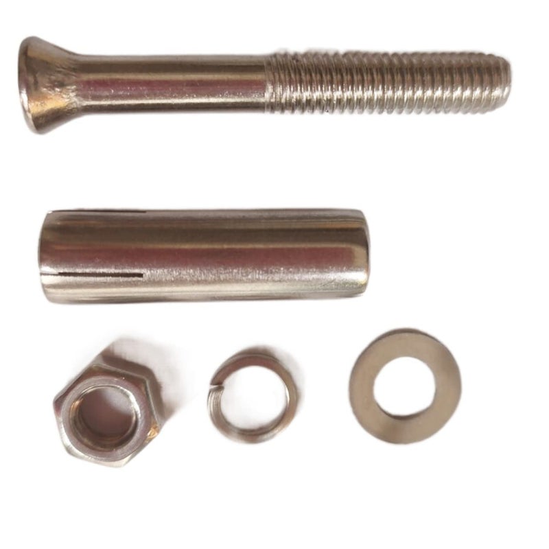 Ebonee Stainless Steel Expansion Bolts M6x60mm External Hex Expansion Bolt (5 Pack) - Image 3